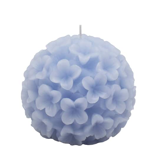 Sheer Musk Scented Hydrangea Ball Candle by Ashland&#xAE;